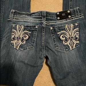 🔥❤️Miss Me Designer Jeans*** Lightly Worn but doesn’t show! Perfect Accessory